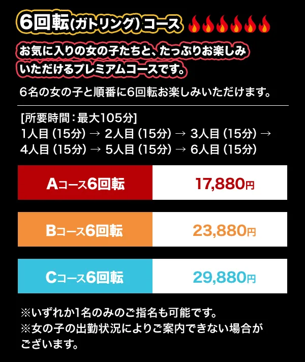 6回転コース