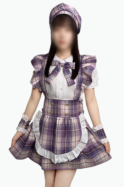 【W-28】アイドルメイド(紫)
